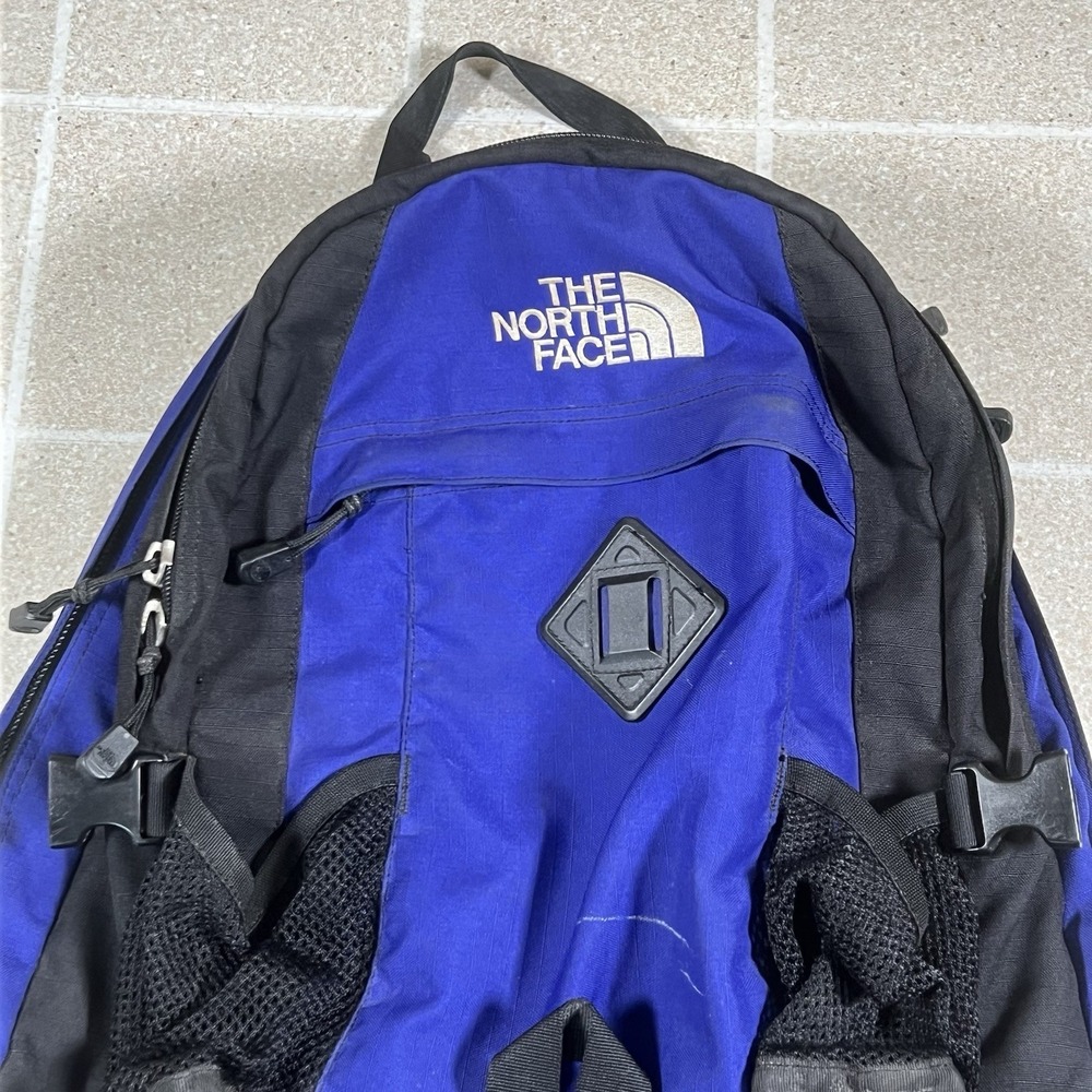 Vintage The North Face Yavapai Blue/Purple Black Hiking Backpack Gorpcore Y2k - Picture 2 of 8